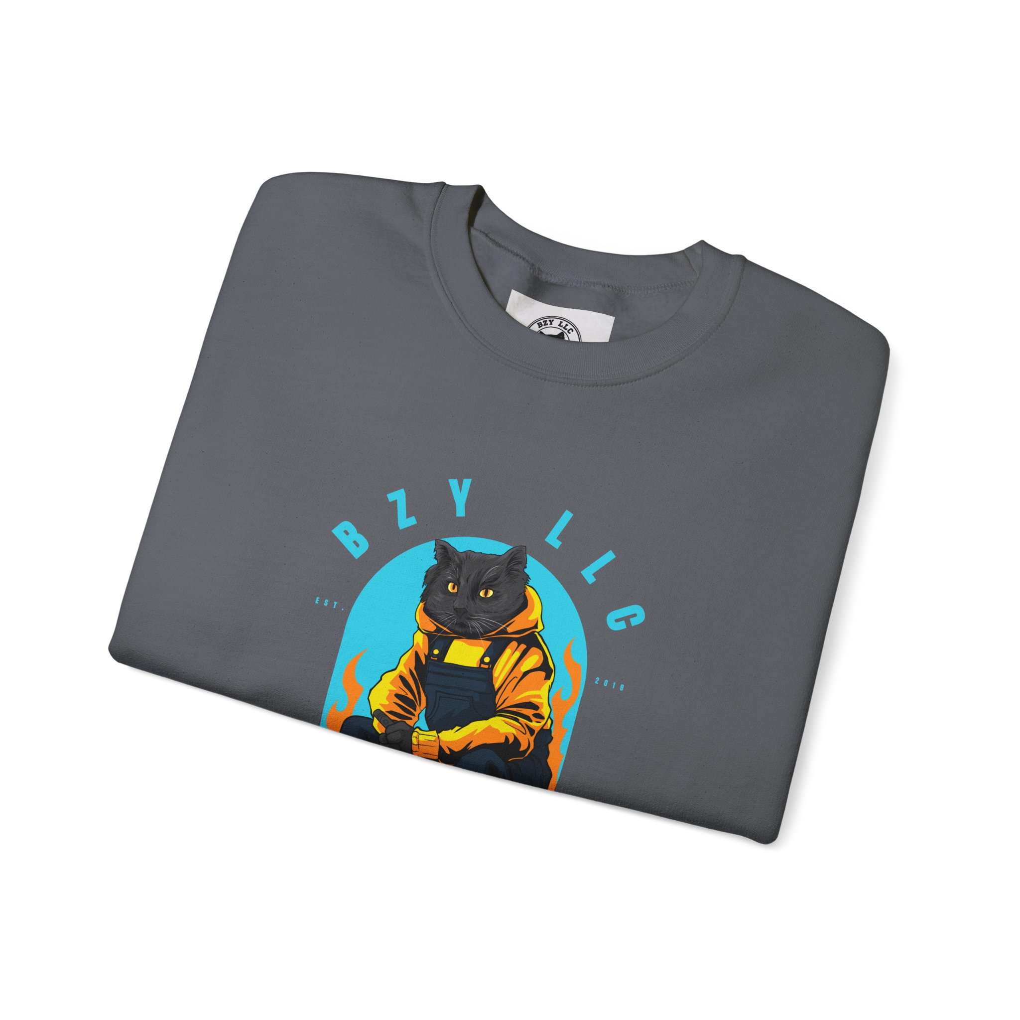 Jimmy the Cat Crewneck Sweatshirt - Image 31