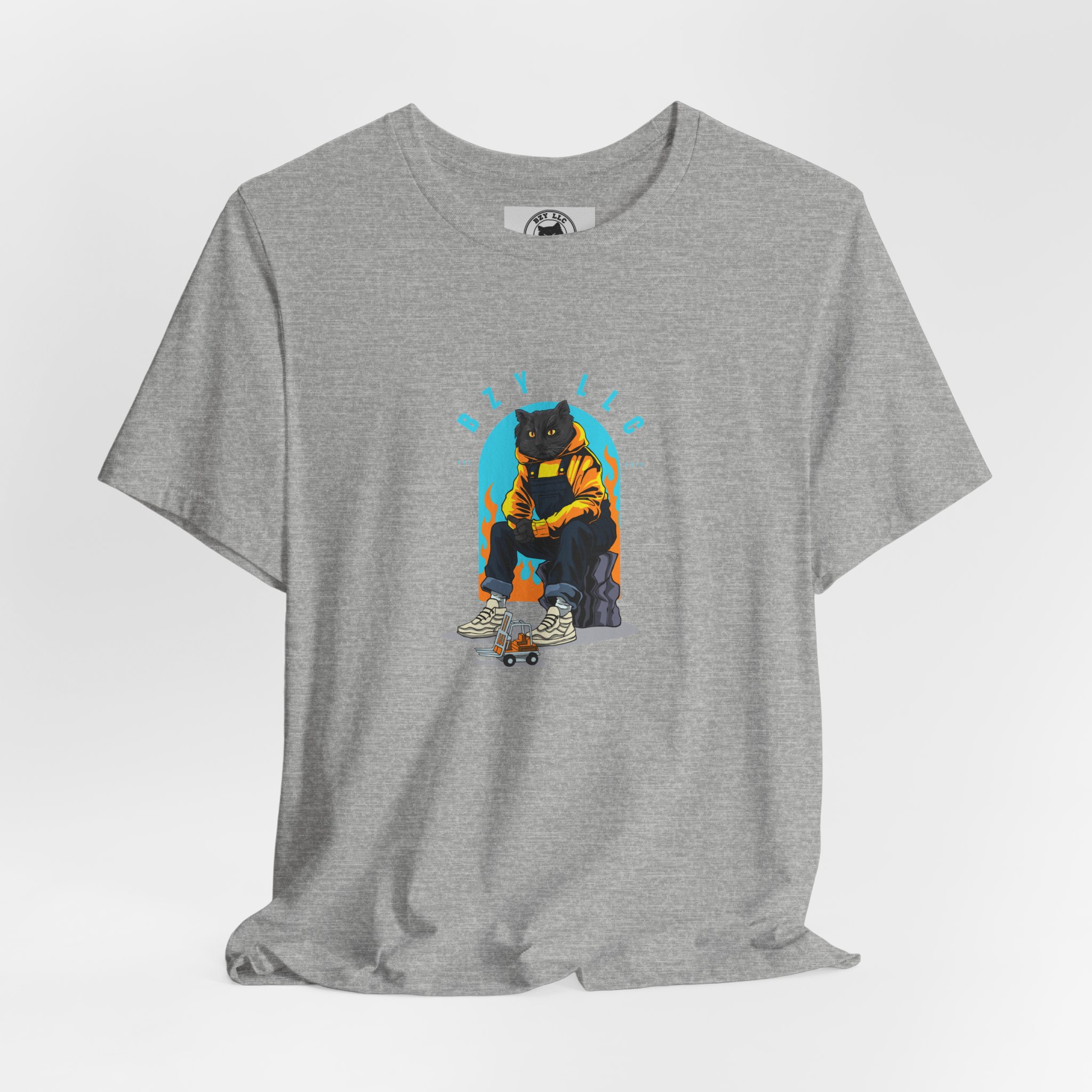 Jimmy the Cat Tee | Chill Vibes Retro Arch Graphic - Image 20
