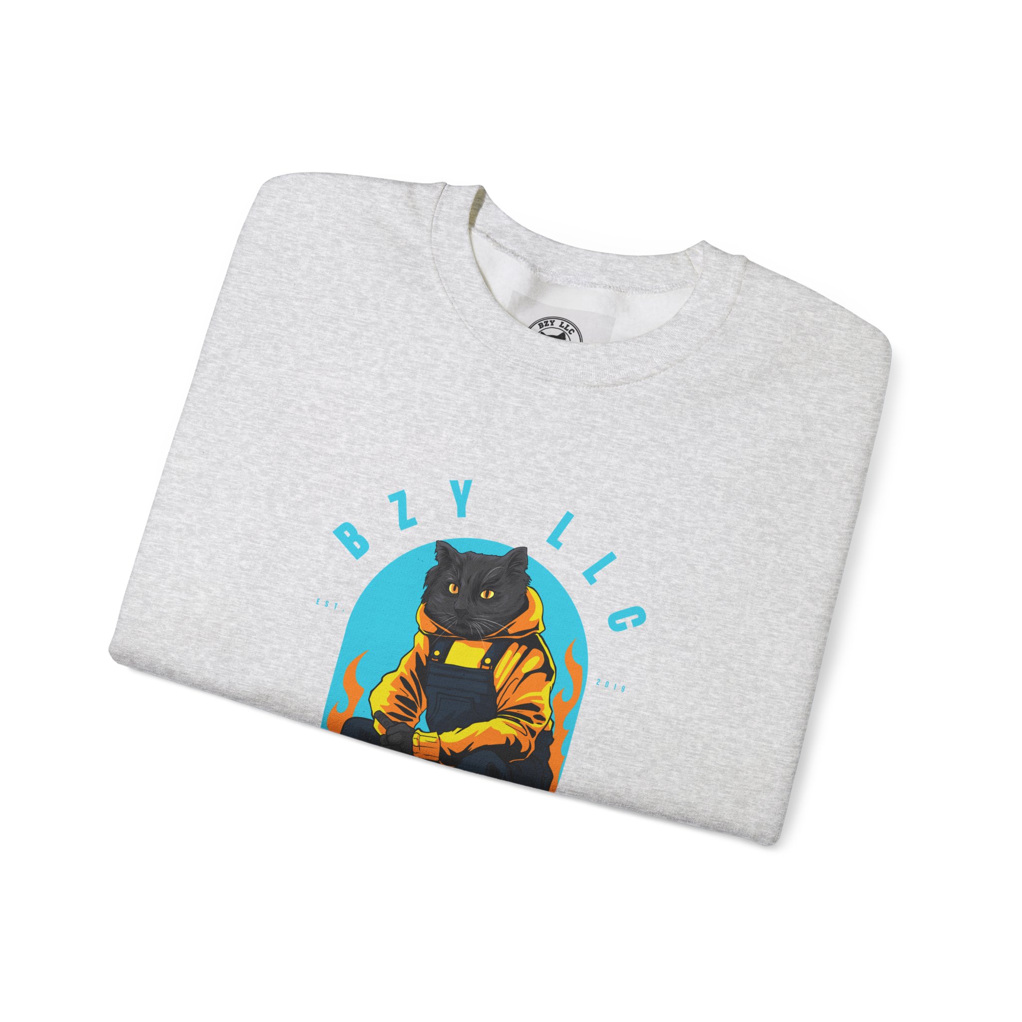 Jimmy the Cat Crewneck Sweatshirt - Image 15