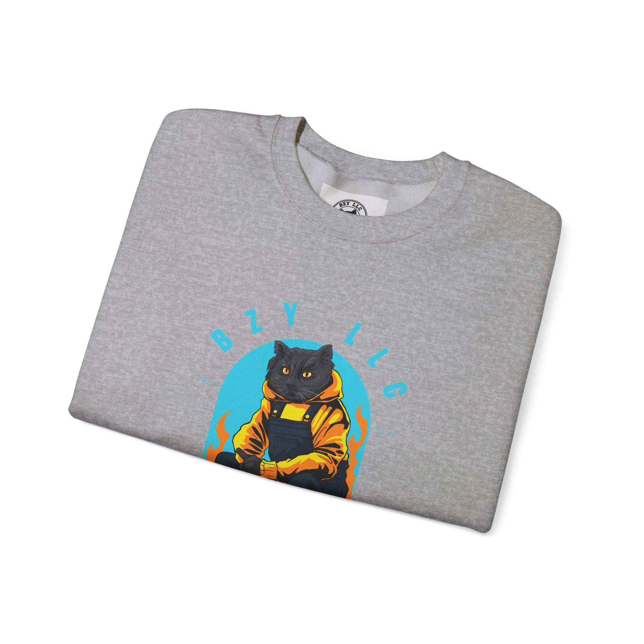 Jimmy the Cat Crewneck Sweatshirt - Image 27