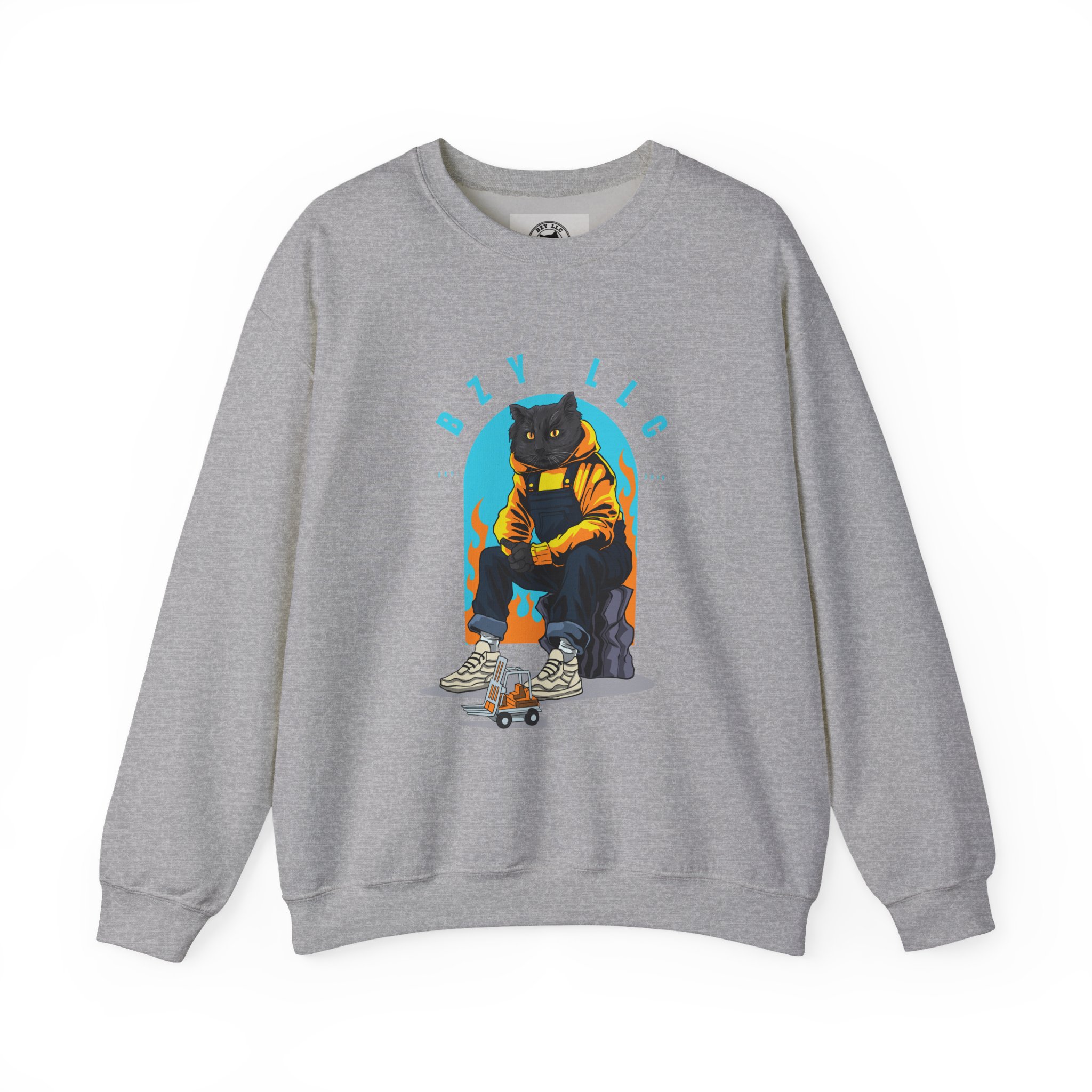 Jimmy the Cat Crewneck Sweatshirt - Image 25