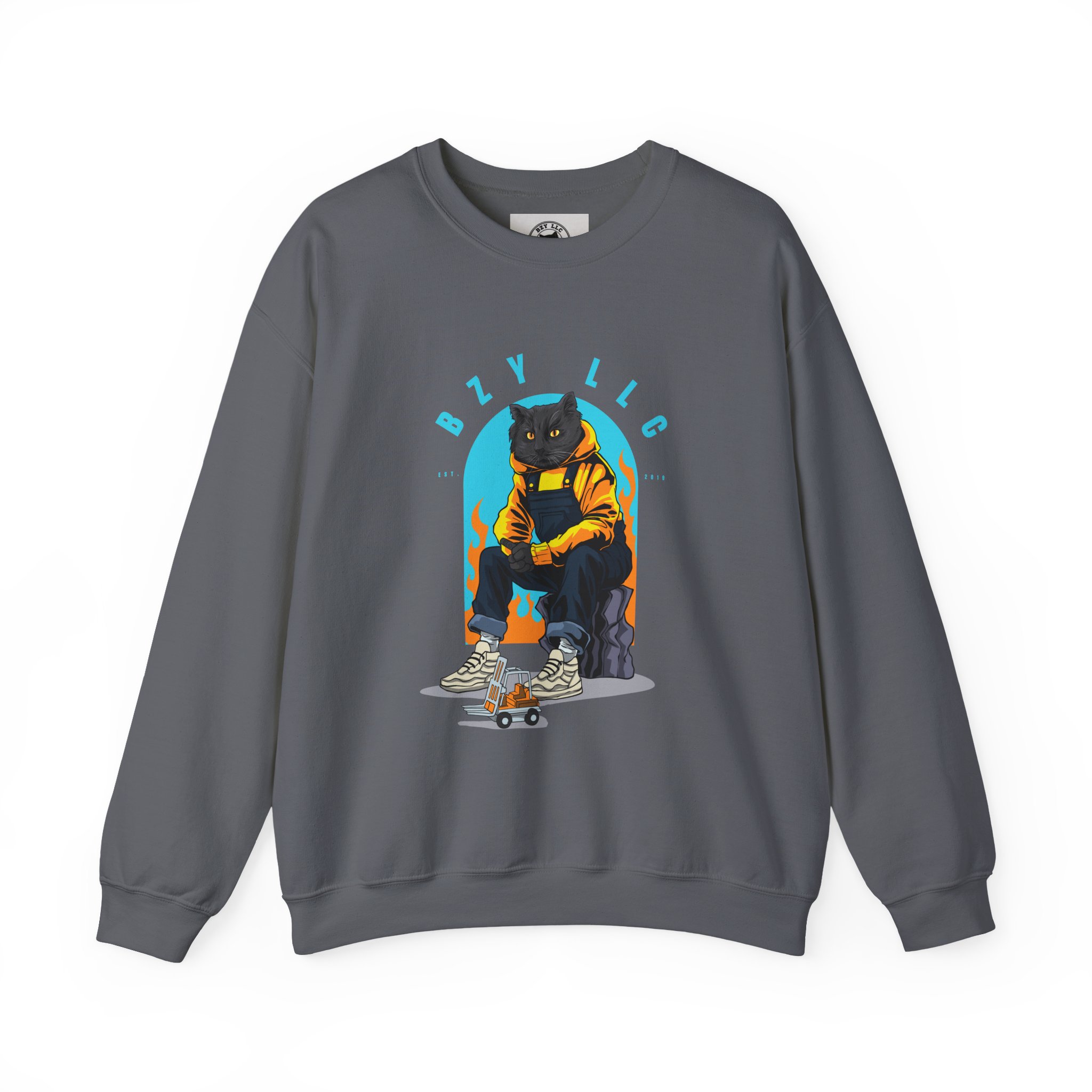 Jimmy the Cat Crewneck Sweatshirt - Image 29