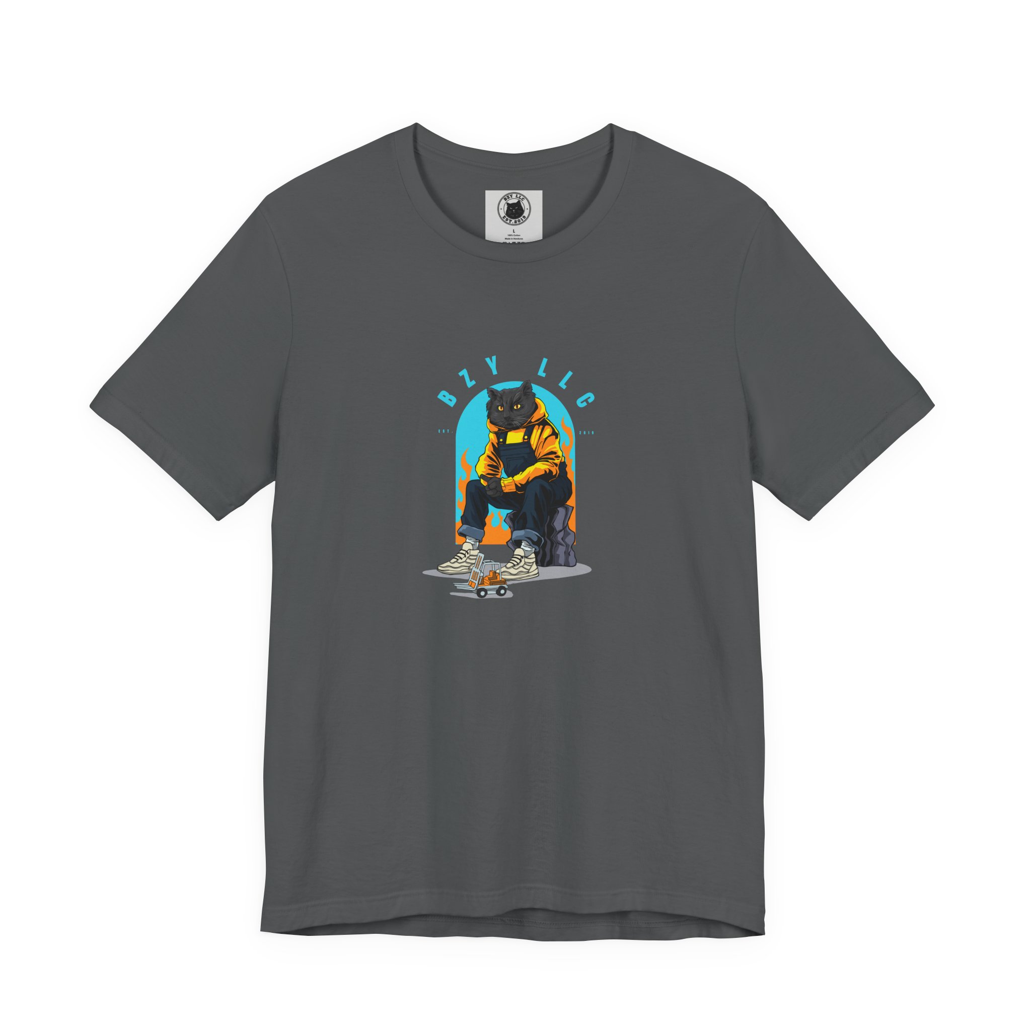 Jimmy the Cat Tee | Chill Vibes Retro Arch Graphic - Image 21